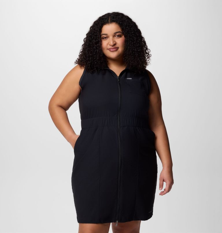 Women's Leslie Falls Dress II - Plus Size, Color: Black, image 7