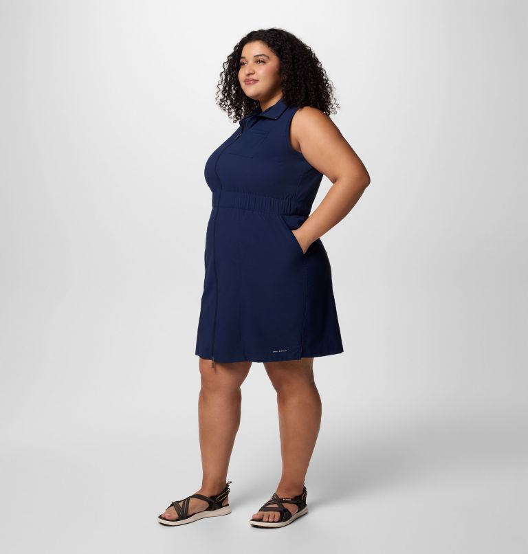 Women's Leslie Falls Dress II - Plus Size, Color: Collegiate Navy, image 3