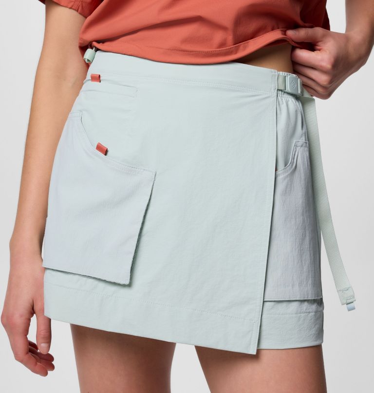 Women's Cove Beach Skort, Color: Cool Green, image 4