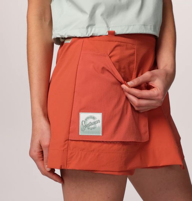 Women's Cove Beach Skort, Color: Mars
