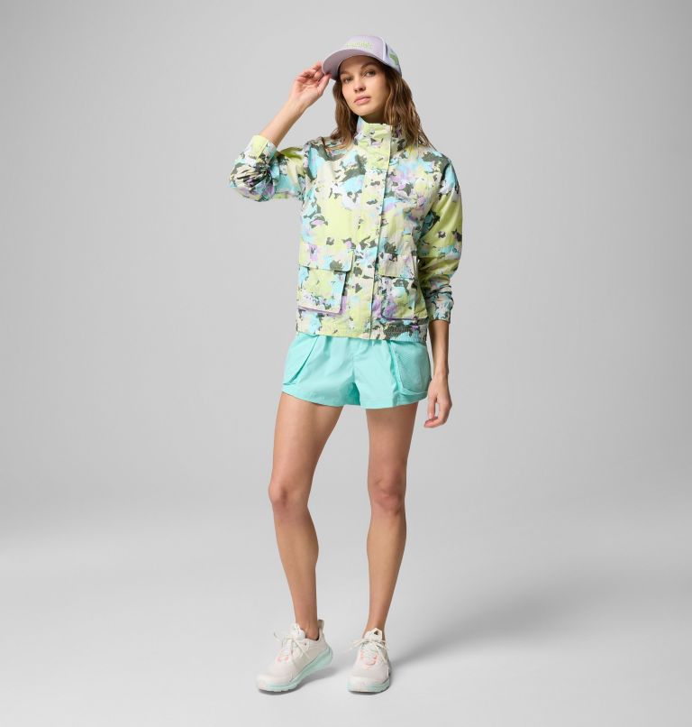 PFG Open Water Windbreaker für Frauen, Color: Spring Yellow Wildblooms, image 6