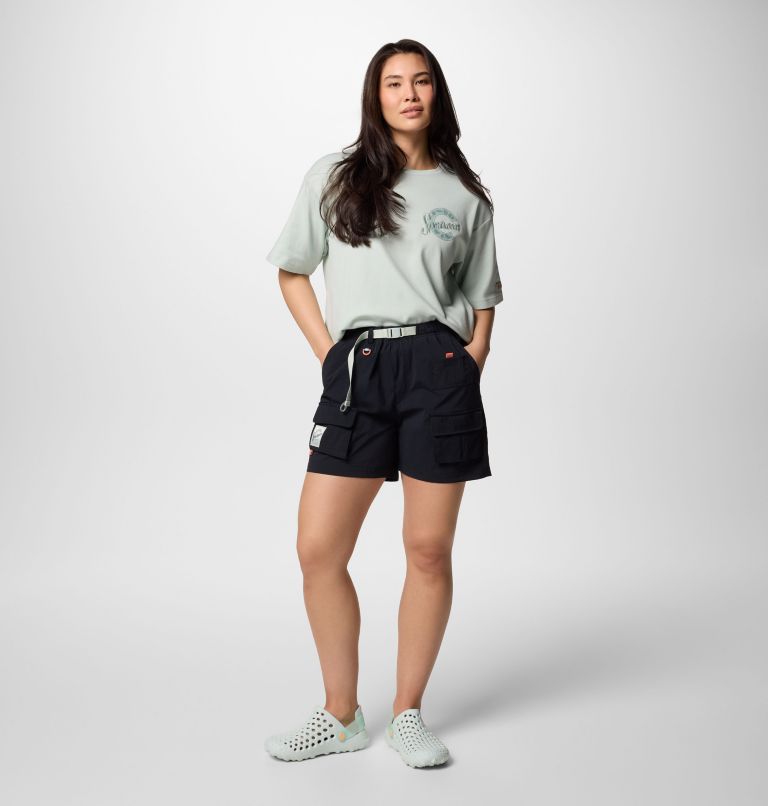 Unisex Cove Beach Shorts, Color: Black, image 4
