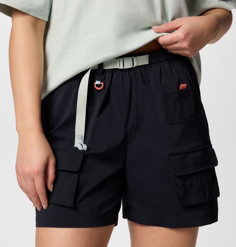 Unisex Cove Beach Shorts, Color: Black, image 6