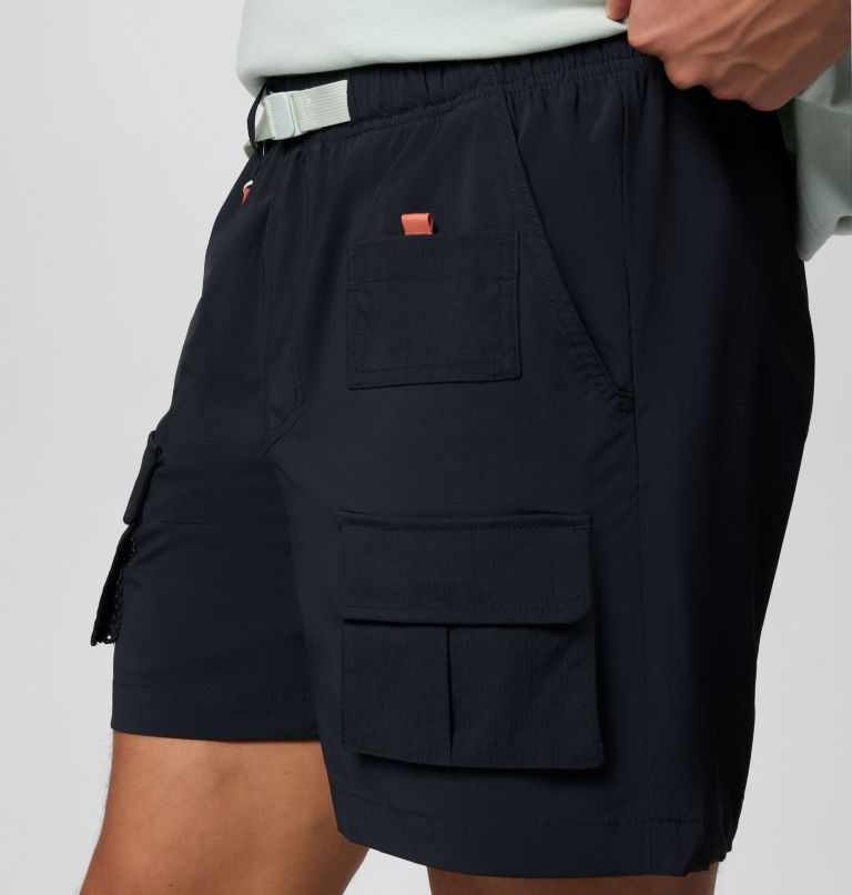 Unisex Cove Beach Shorts, Color: Black, image 8
