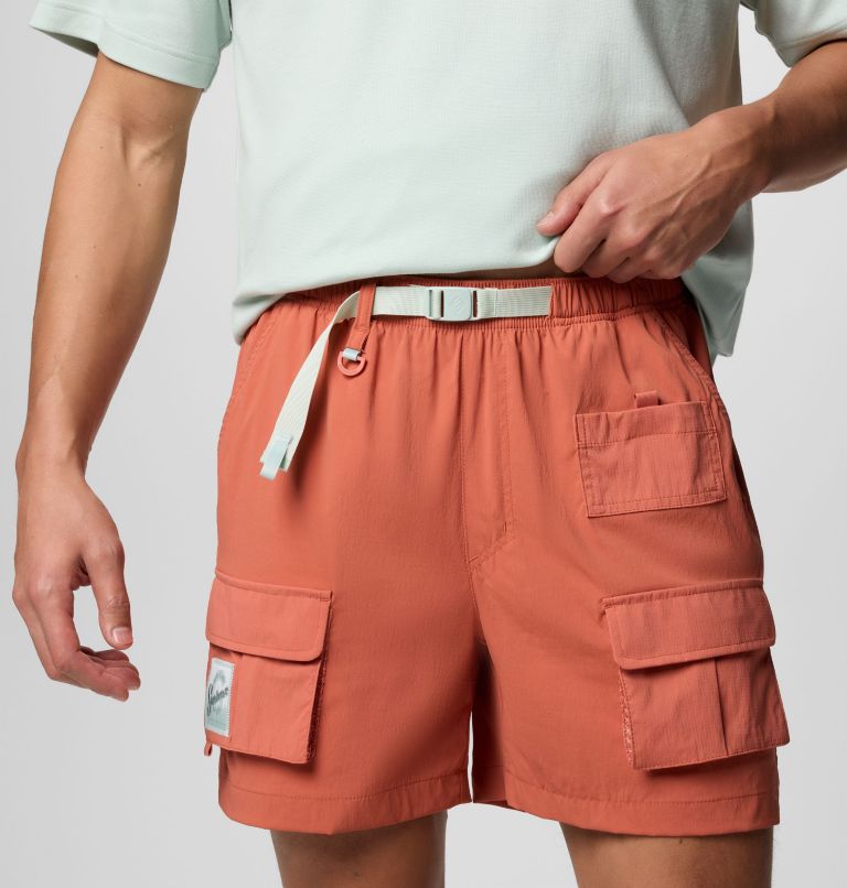 Unisex Cove Beach Shorts, Color: Mars, image 4