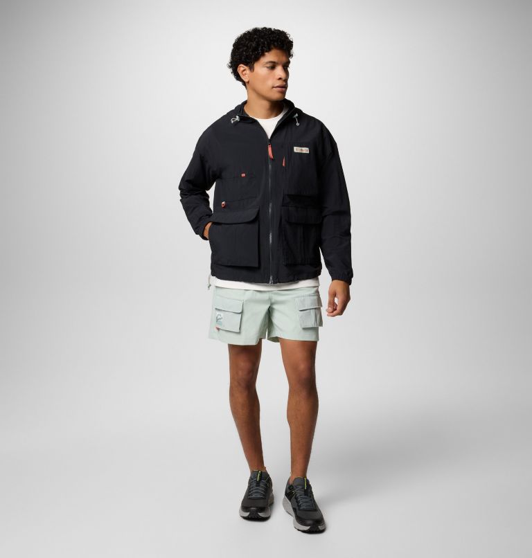 Cove Beach Windbreaker, Color: Black, image 3