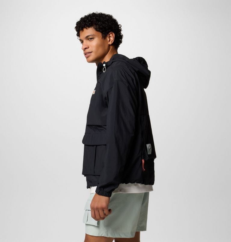 Cove Beach Windbreaker, Color: Black, image 5