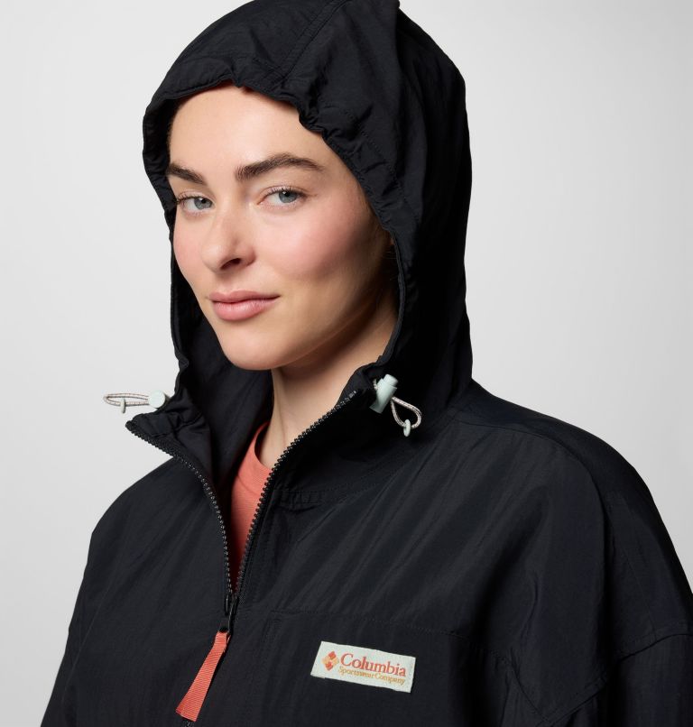 Cove Beach Windbreaker, Color: Black, image 6