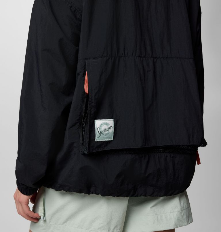 Cove Beach Windbreaker, Color: Black, image 8
