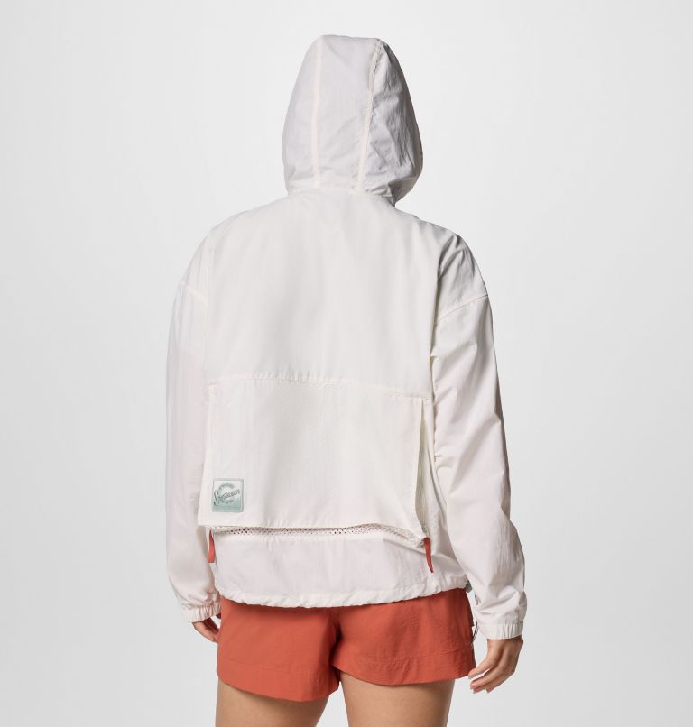 Unisex Cove Beach Windbreaker, Color: Sea Salt, image 10