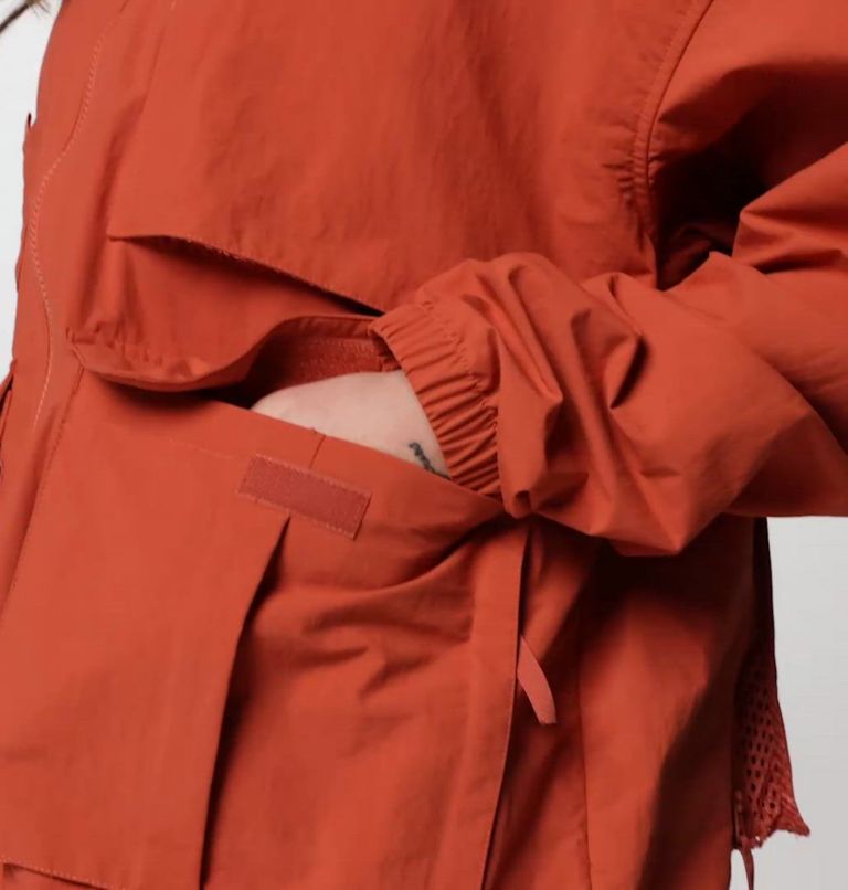 Cortavientos unisex Cove Beach, Color: Mars