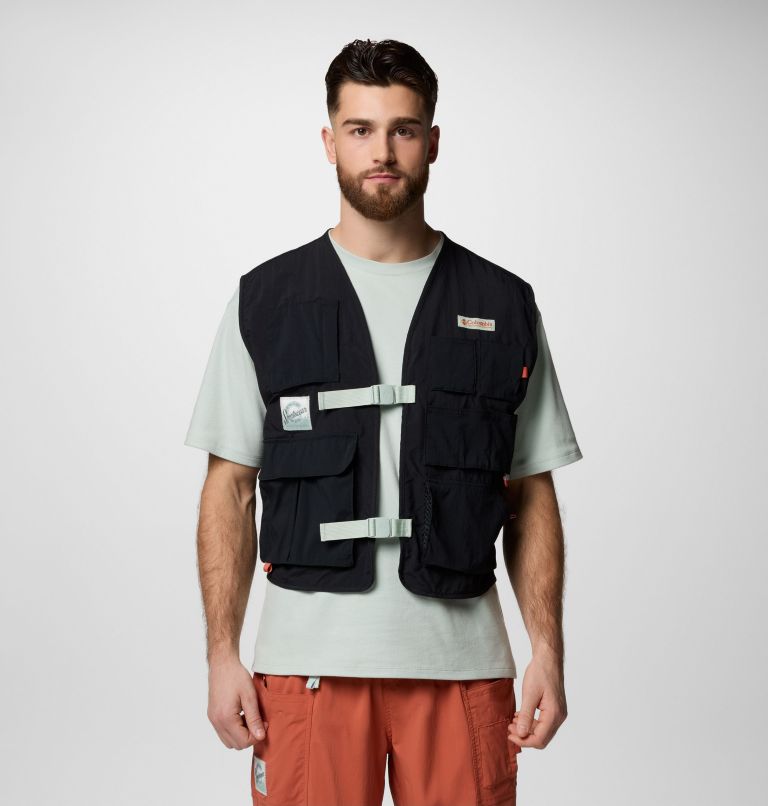 Unisex Cove Beach Gilet, Color: Black, image 1