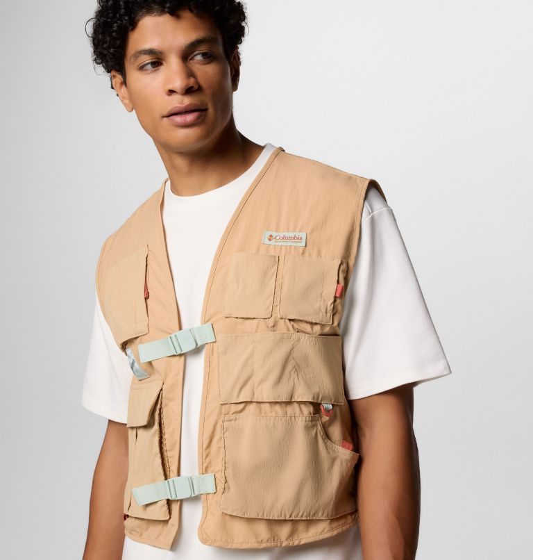 Unisex Cove Beach Gilet, Color: Canoe, image 7