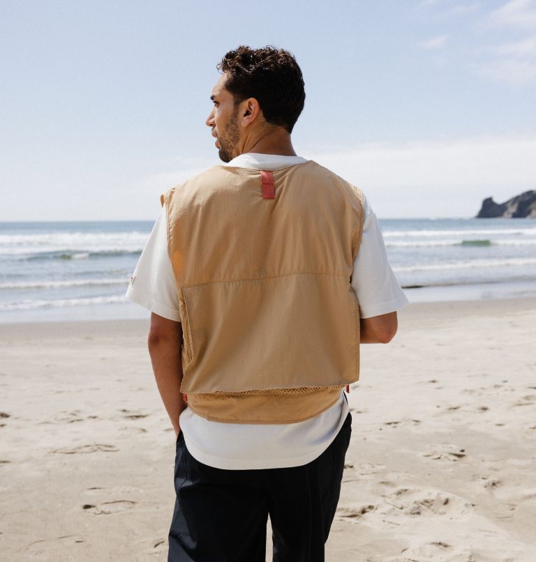 Unisex Cove Beach Gilet, Color: Canoe, image 11