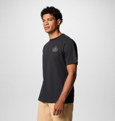 T-shirt tecnica stampata Tunnel Valley da uomo, Color: Black, Naturally Inclined, image 8