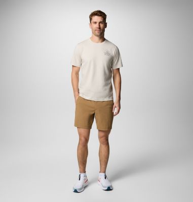 T-shirt tecnica stampata Tunnel Valley da uomo, Color: Dark Stone, Naturally Inclined, image 2