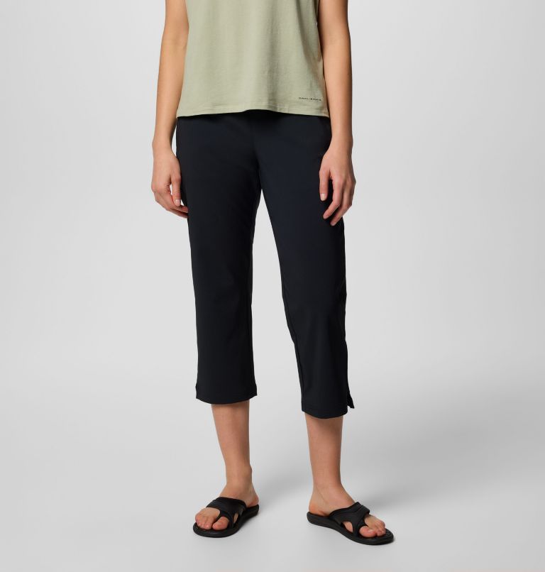 Women's All Seasons Capris, Color: Black, image 1