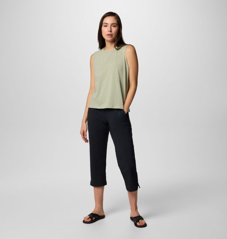 Women's All Seasons Capris, Color: Black, image 7