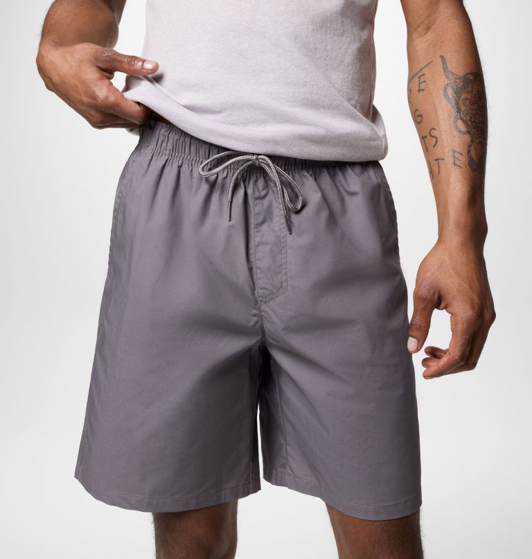 Men's Washed Out Easy Shorts, Color: City Grey, image 5