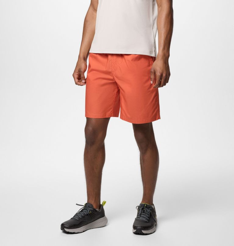 Men's Washed Out Easy Shorts, Color: Tuscan, image 3