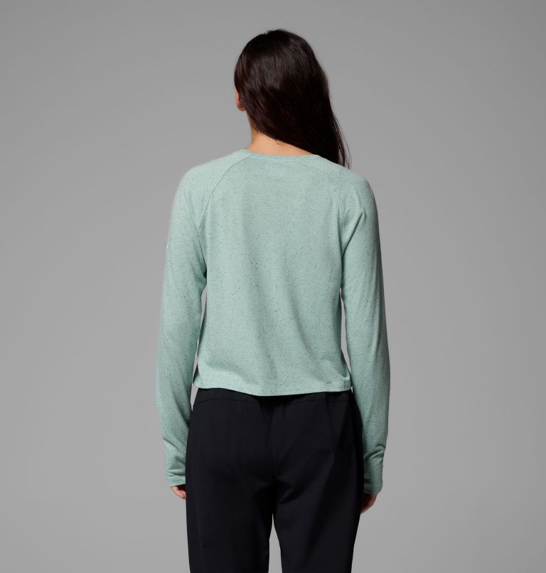Women's PFG Uncharted Neps Long Sleeve Shirt, Color: Misty Jade, image 3