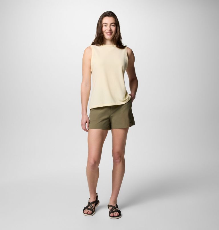 Women's Sun Trek Tank II, Color: Lemon Wash, image 5