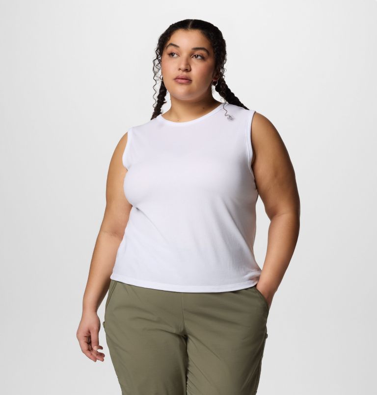 Femme Camisole Sun Trek II - Grandes tailles, Color: White, image 1