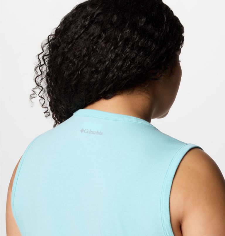 Women's Sun Trek Tank II - Plus Size, Color: Spray, image 5