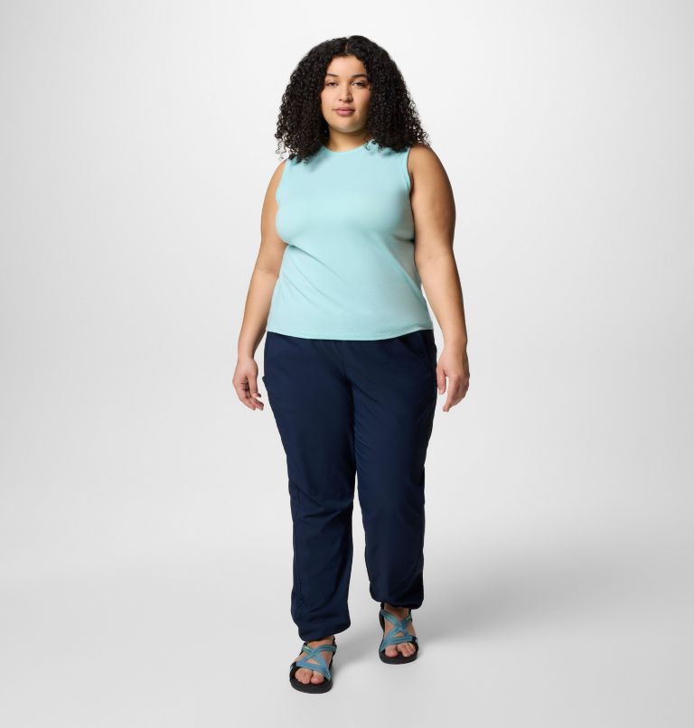 Women's Sun Trek Tank II - Plus Size, Color: Spray, image 6