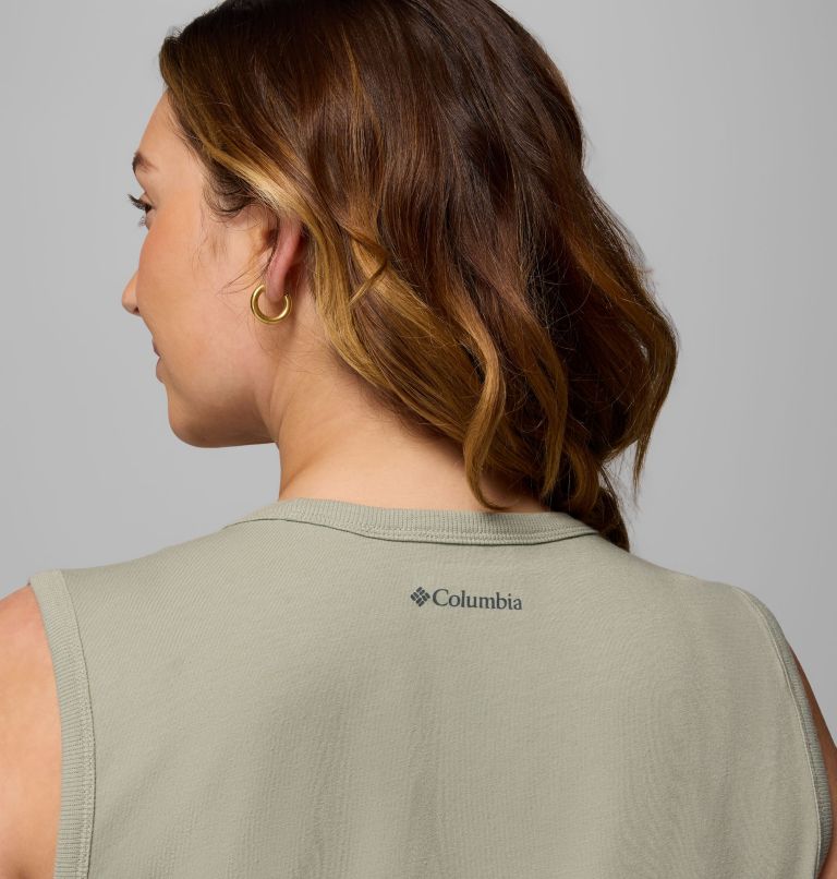 Women's Sun Trek Tank II - Plus Size, Color: Safari, image 6