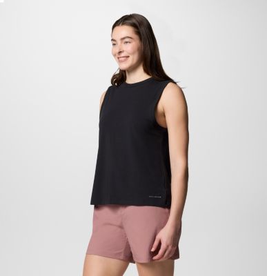 Columbia Women's Sun Trek II Technical Tank, Color: Black, image 7