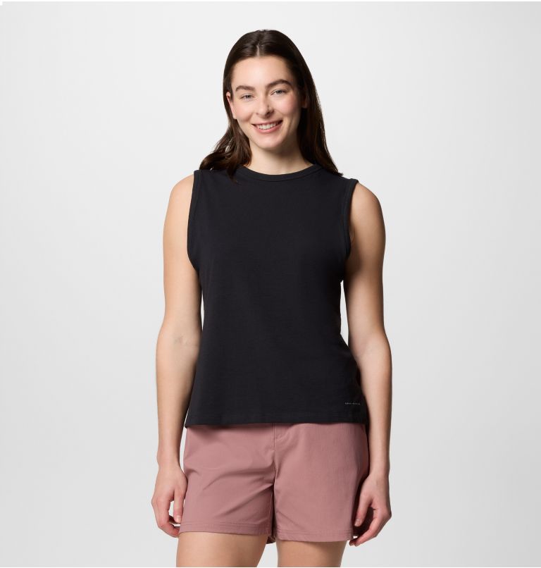 Columbia Women's Sun Trek II Technical Tank, Color: Black, image 1
