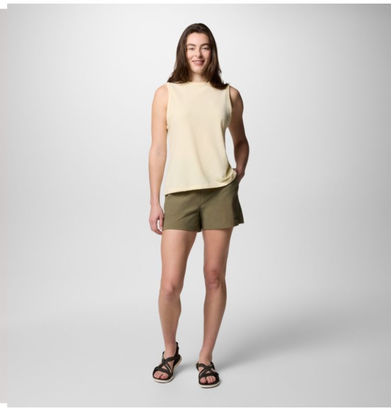 Columbia Women's Sun Trek II Technical Tank, Color: Lemon Wash, image 5