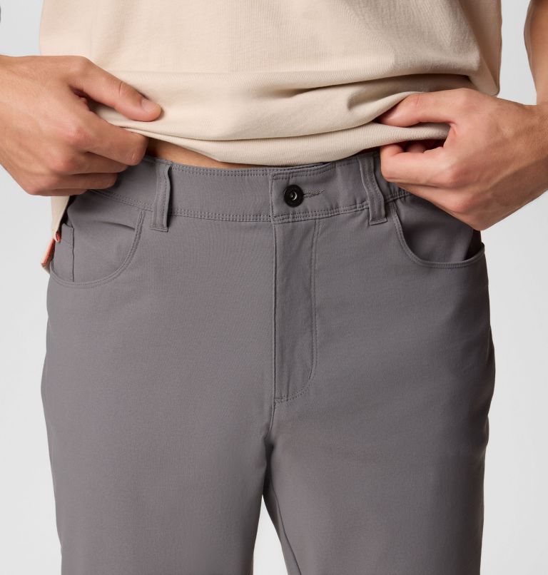Men's Black Mesa 5 Pocket Chino Pants, Color: City Grey, image 5