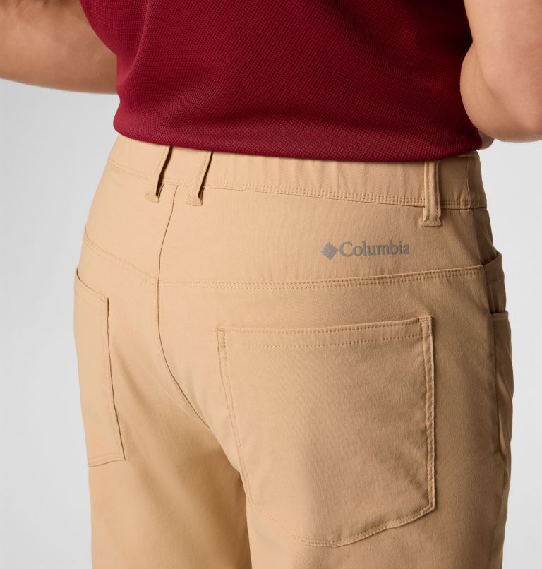 Men's Black Mesa 5 Pocket Chino Pants, Color: Canoe, image 6