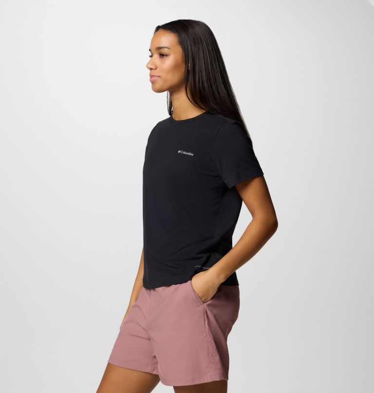 Women's Sun Trek II Technical T-Shirt, Color: Black, image 3