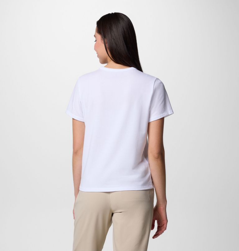 Women's Sun Trek Short Sleeve Shirt II, Color: White, image 2