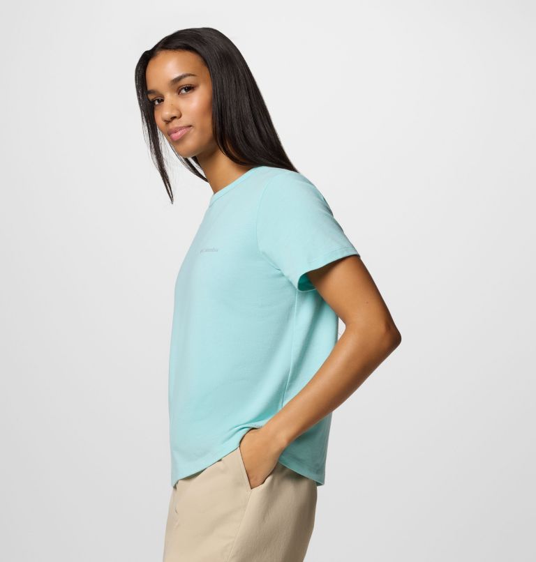 Women's Sun Trek II Technical T-Shirt, Color: Spray, image 3