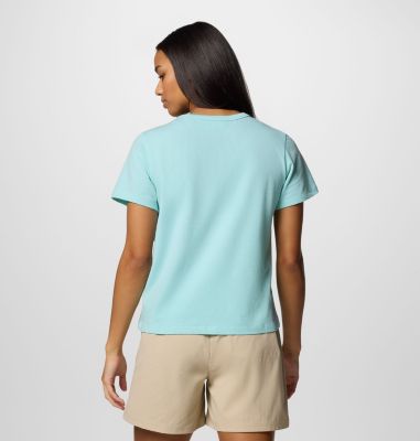 T-shirt tecnica Sun Trek II da donna, Color: Spray, image 4