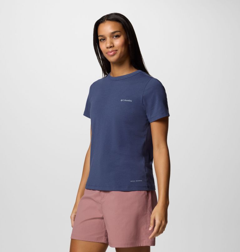 Women's Sun Trek II Technical T-Shirt, Color: Nocturnal, image 3