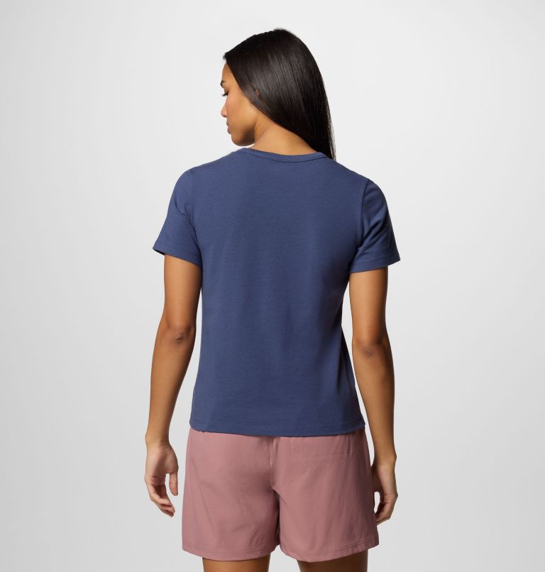 Women's Sun Trek II Technical T-Shirt, Color: Nocturnal, image 2