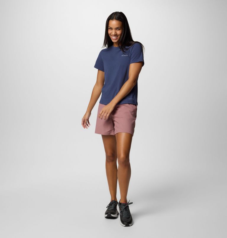 Women's Sun Trek II Technical T-Shirt, Color: Nocturnal, image 5