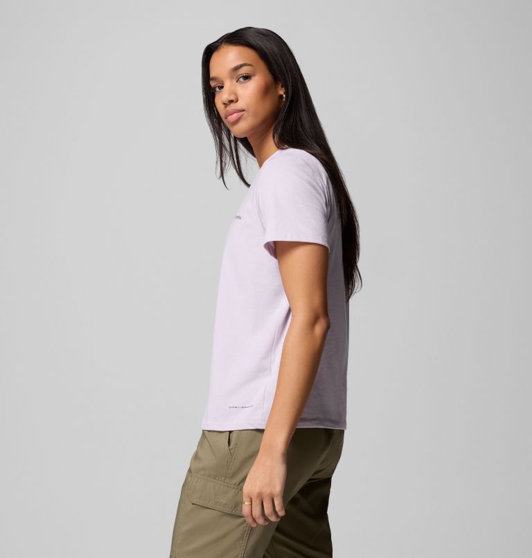 Women's Sun Trek Short Sleeve Shirt II, Color: Lavender Pearl, image 4