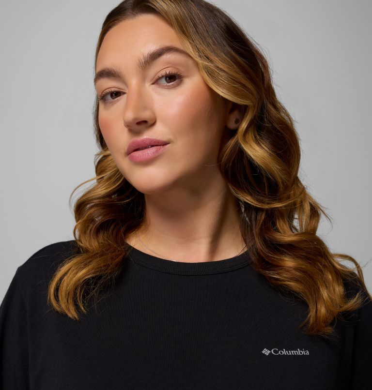 Women's Sun Trek Short Sleeve Shirt II - Plus Size, Color: Black, image 5