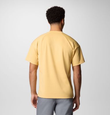 Men's Granite Point Knit Technical T-Shirt, Color: Sand Dune, image 6