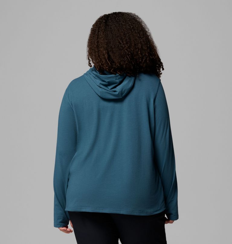 Women's Sun Trek Hoodie II - Plus Size, Color: Everblue, image 3