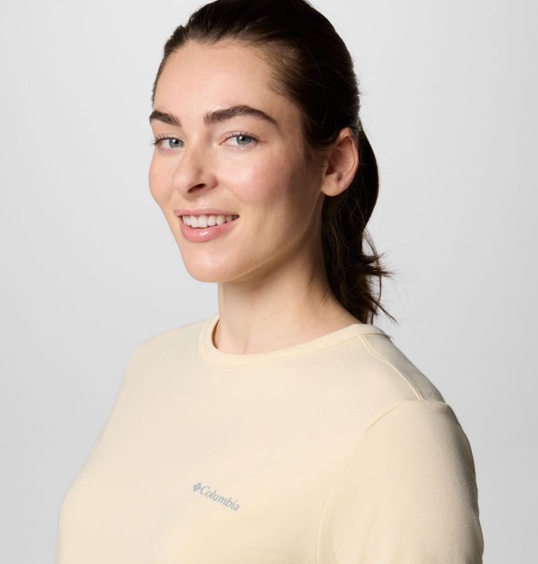 Women's Sun Trek Half Sleeve T-Shirt II, Color: Lemon Wash, image 4