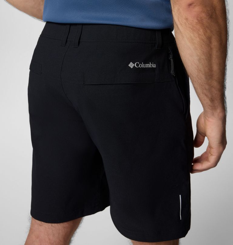 Men's Black Mesa Chino Shorts, Color: Black, image 6