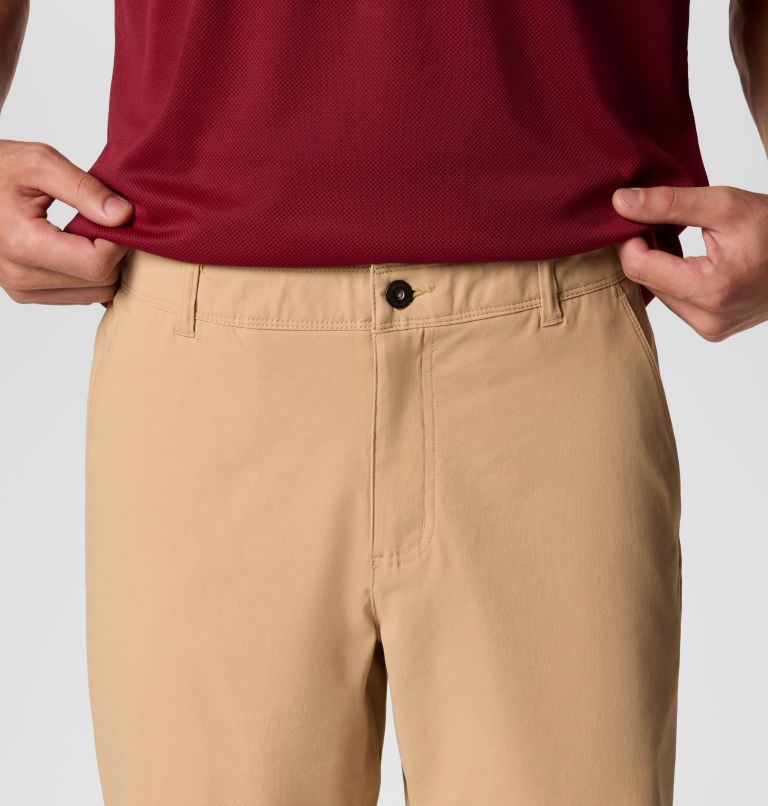 Men's Black Mesa Chino Shorts, Color: Canoe, image 5