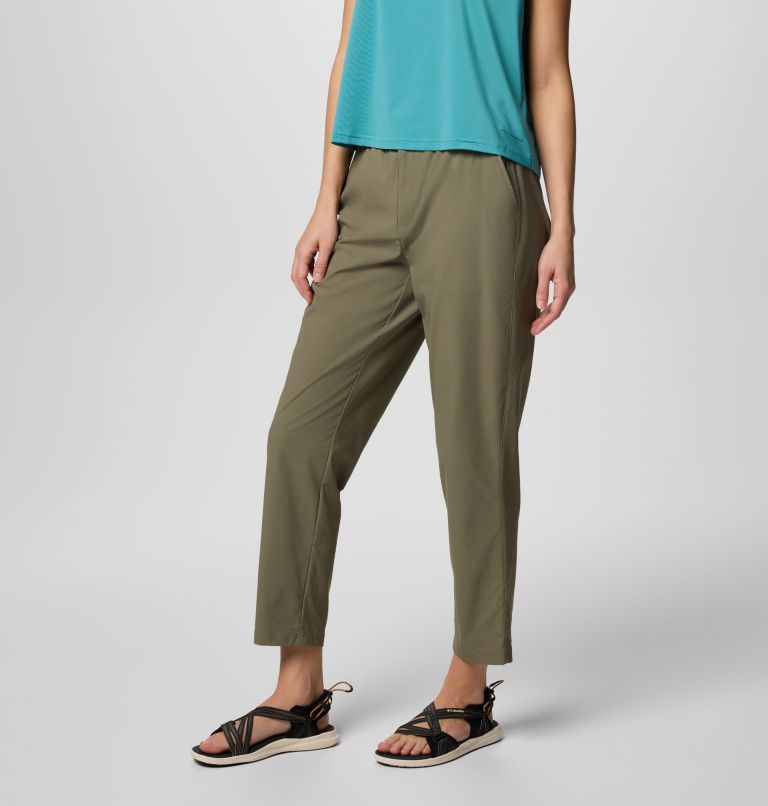 Women's Cedar Crest Pants, Color: Stone Green, image 3